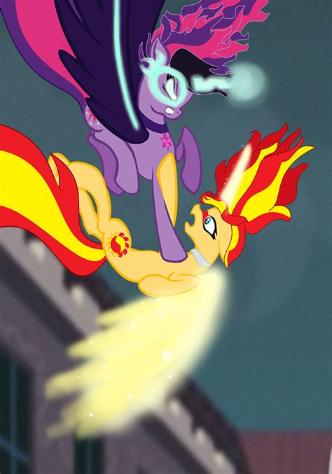 sunset shimmer and twilight sparkle|twilight sparkle vs sunset shimmer.